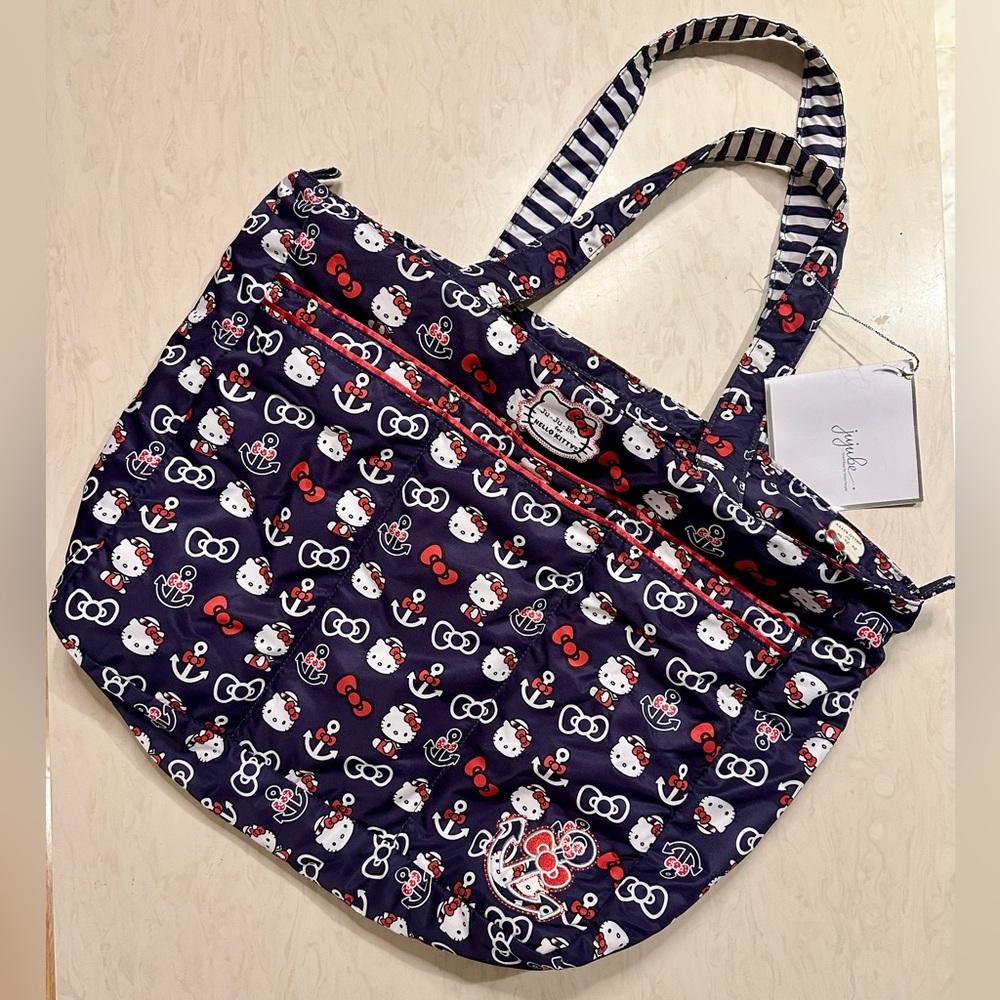 NWT! Jujube x Hello Kitty Out To Sea Super Be Tote Bag